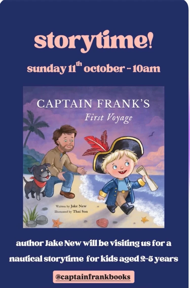 Captain Frank's First Voyage- interactive storytime