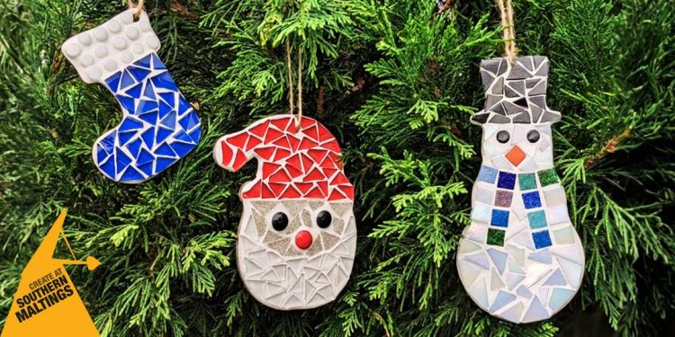 Christmas Mosaic Decorations Workshop