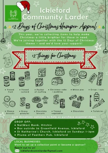 ickleford community larder christmas appeal