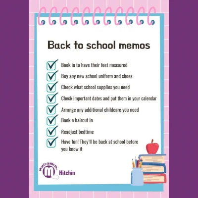 back to school memos