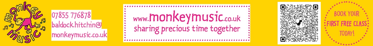 Monkey Music - Childrens category - top banner