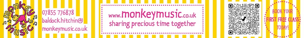Monkey Music - Childrens category - top banner