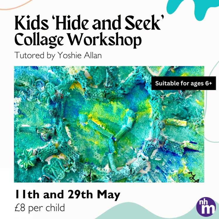 Kids 'Hide and Seek' Collage Workshop