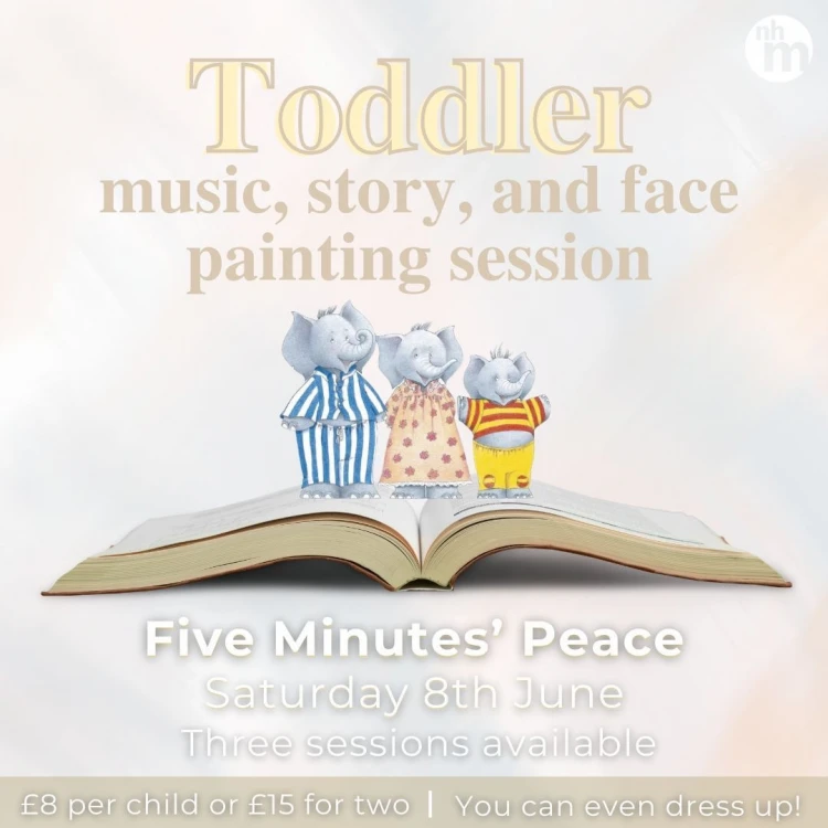 Toddler Music, Story and Facepainting Session 