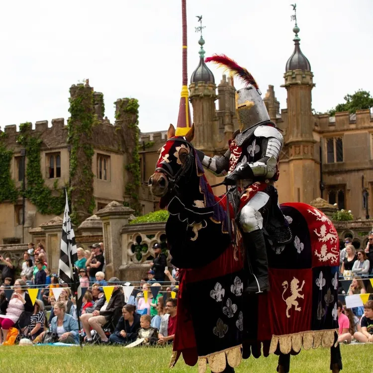 Knebworth medieval jousting 