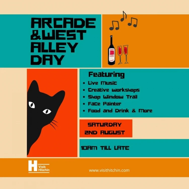 Arcade and west alley 