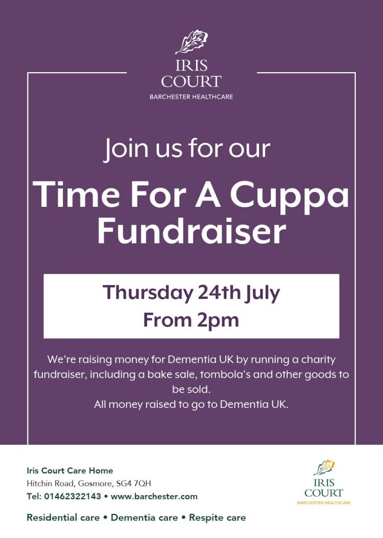 Time For A Cuppa Fundraiser