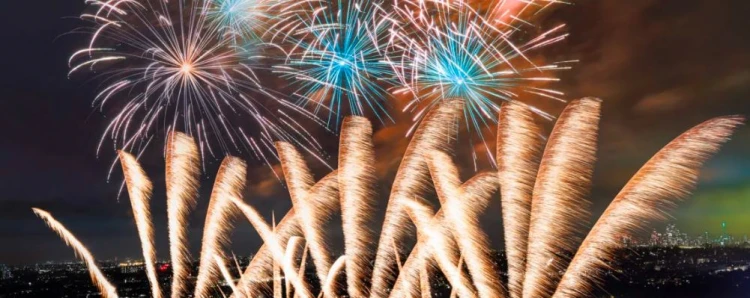 ally p[ally fireworks