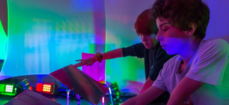 Symphony of the Senses: Colour/Music installation