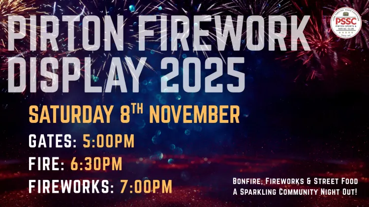 pirton fireworks