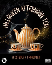 halloween afternoon tea
