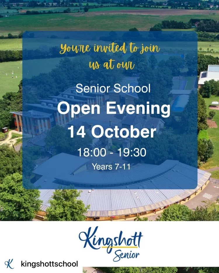 Kingshott Senior School Open Evening 