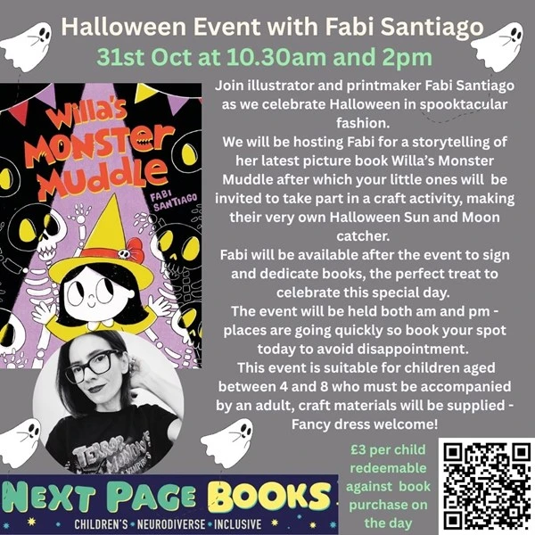 Fabi Santiago Events at Next Page Books