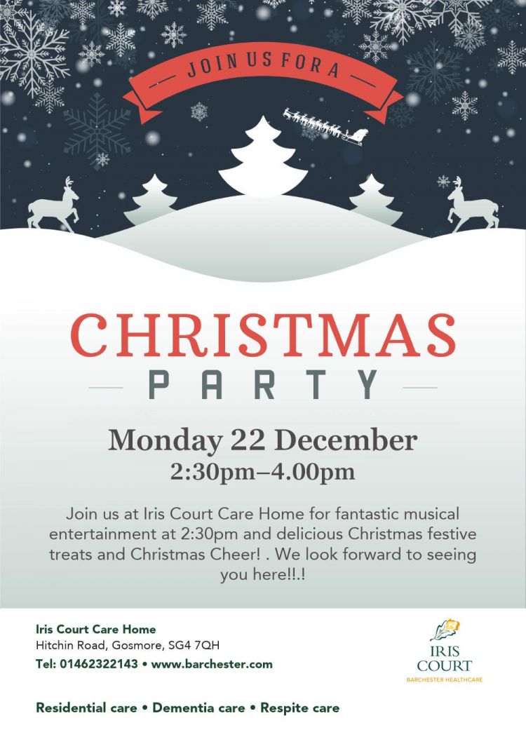 Christmas Party at Iris Court