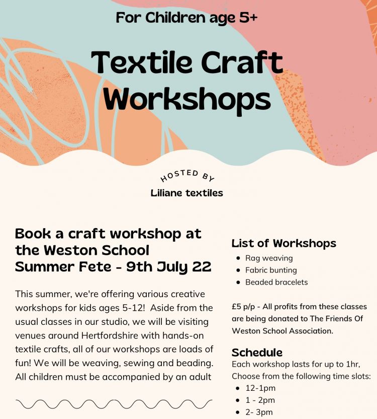Textile Craft Workshops