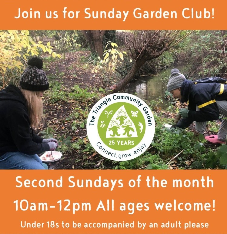 Sunday Garden Club at the Triangle Garden