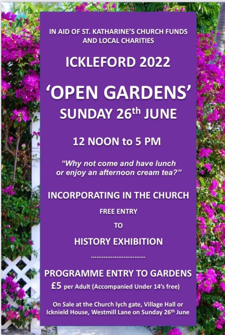 ickleford open gardens