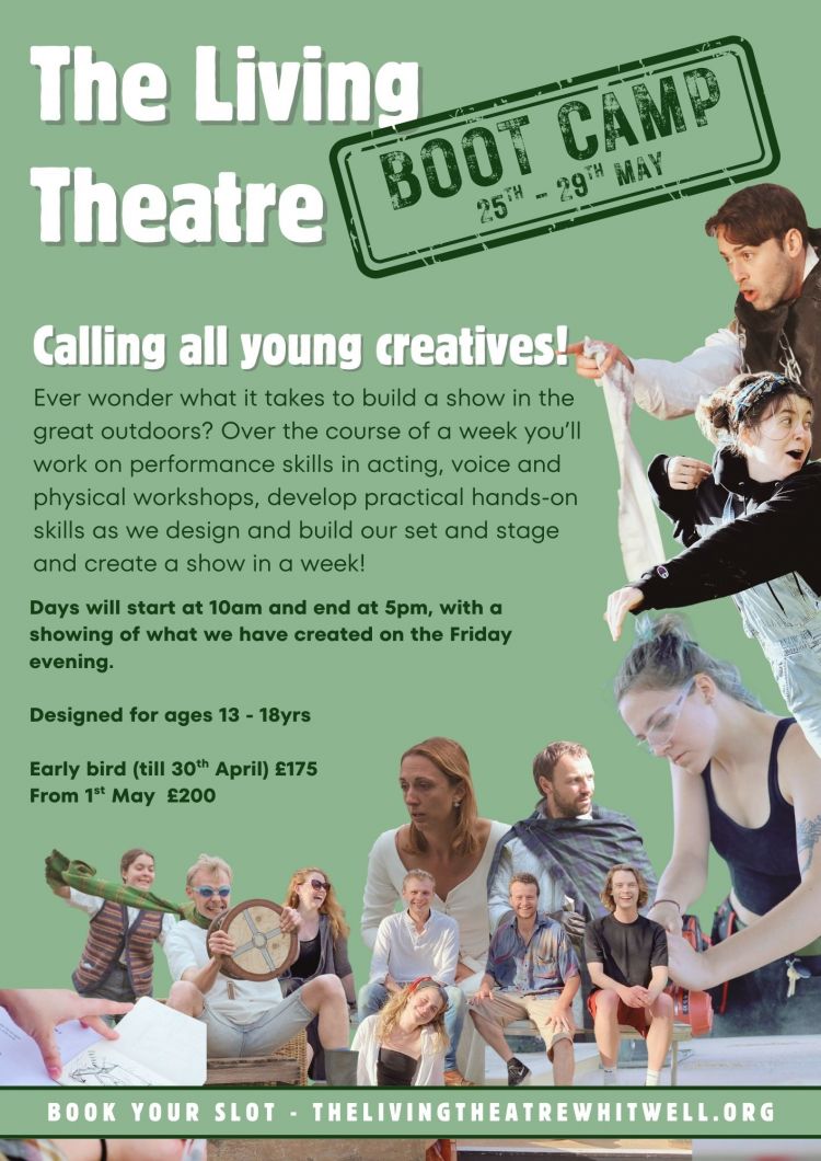 Living Theatre Boot Camp - Ages 13-18!
