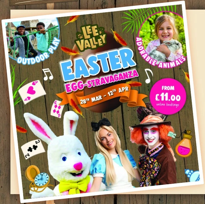 Easter Eggstravaganza at Lee Valley Park Farms