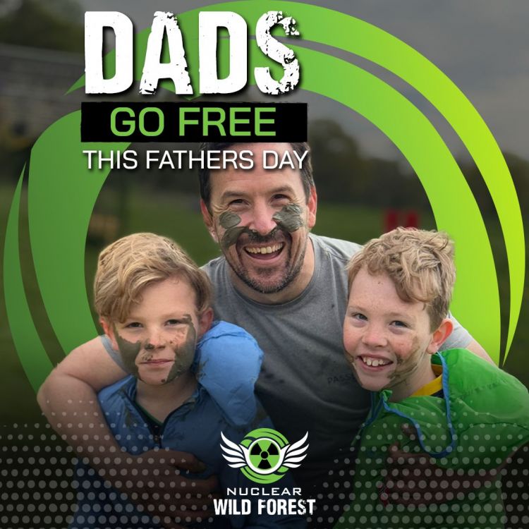Dad's go FREE This Father's Day