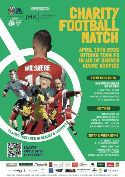 hitchin fc charity match