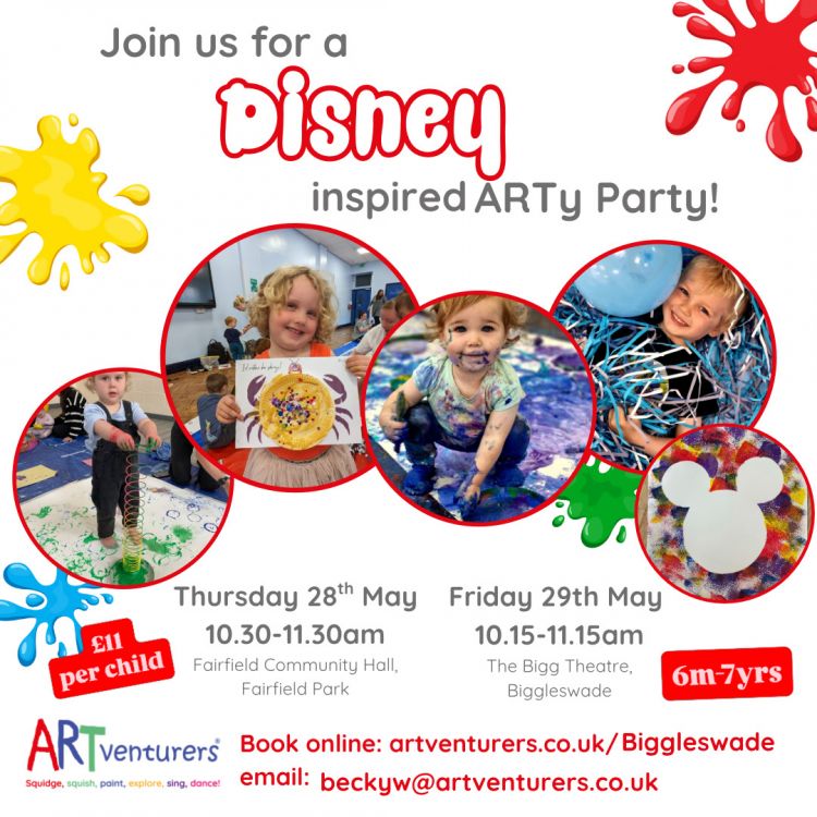 Disney Inspired Family ARTventurers (6m-7yrs)