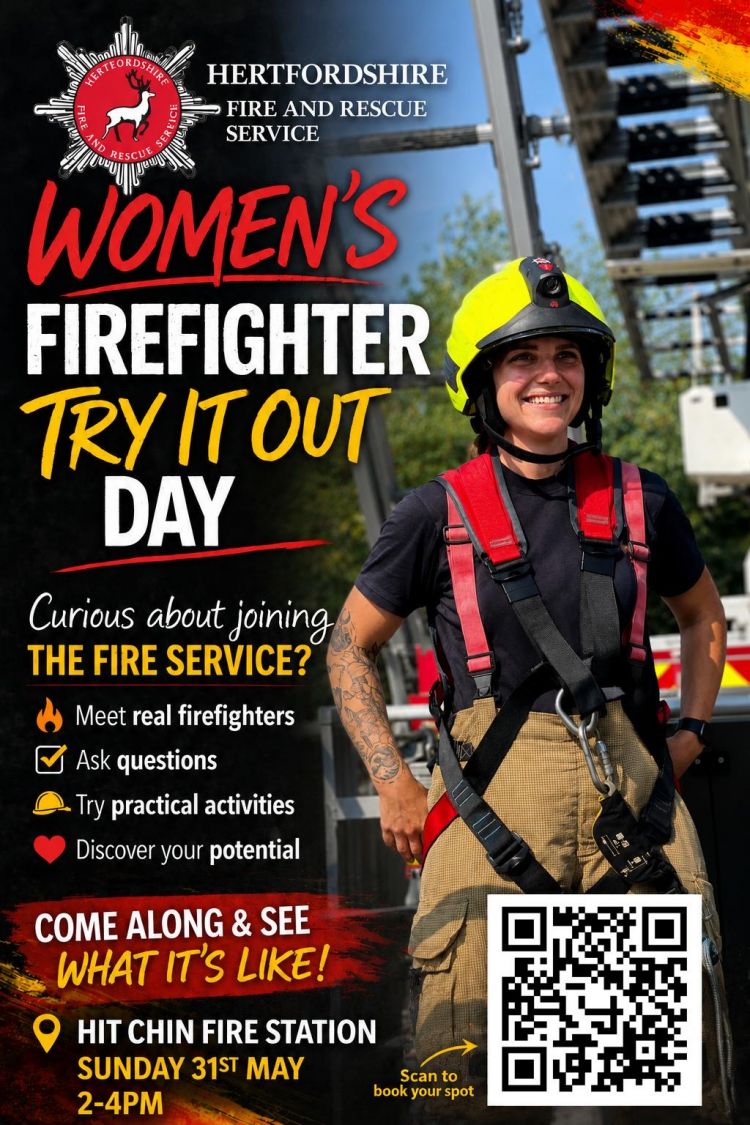 Women's try it out event firefighter