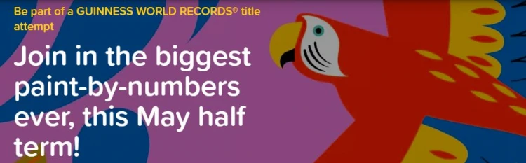 The biggest ever paint-by-numbers: A GUINNESS WORLD RECORDS® attempt