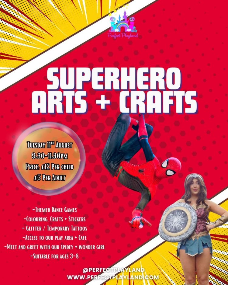 Superhero Arts Crafts
