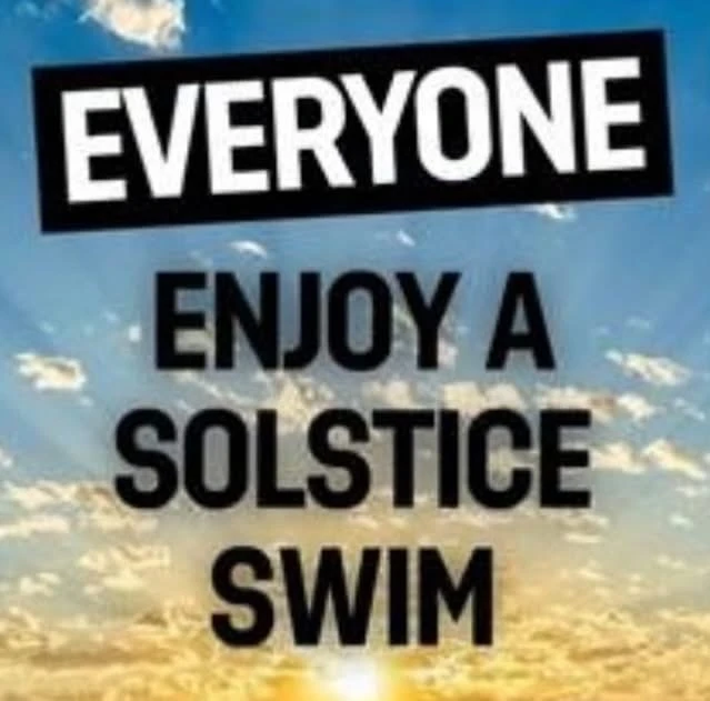 Summer solstice swim