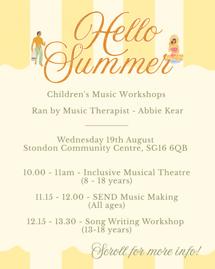 Song Writing workshop (Teens)