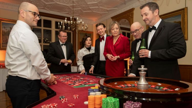 Christmas Casino Night