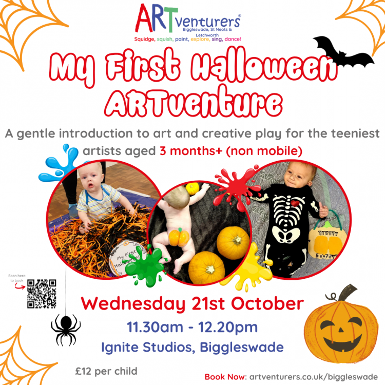 My First Halloween ARTventure (3 months  non mobile)