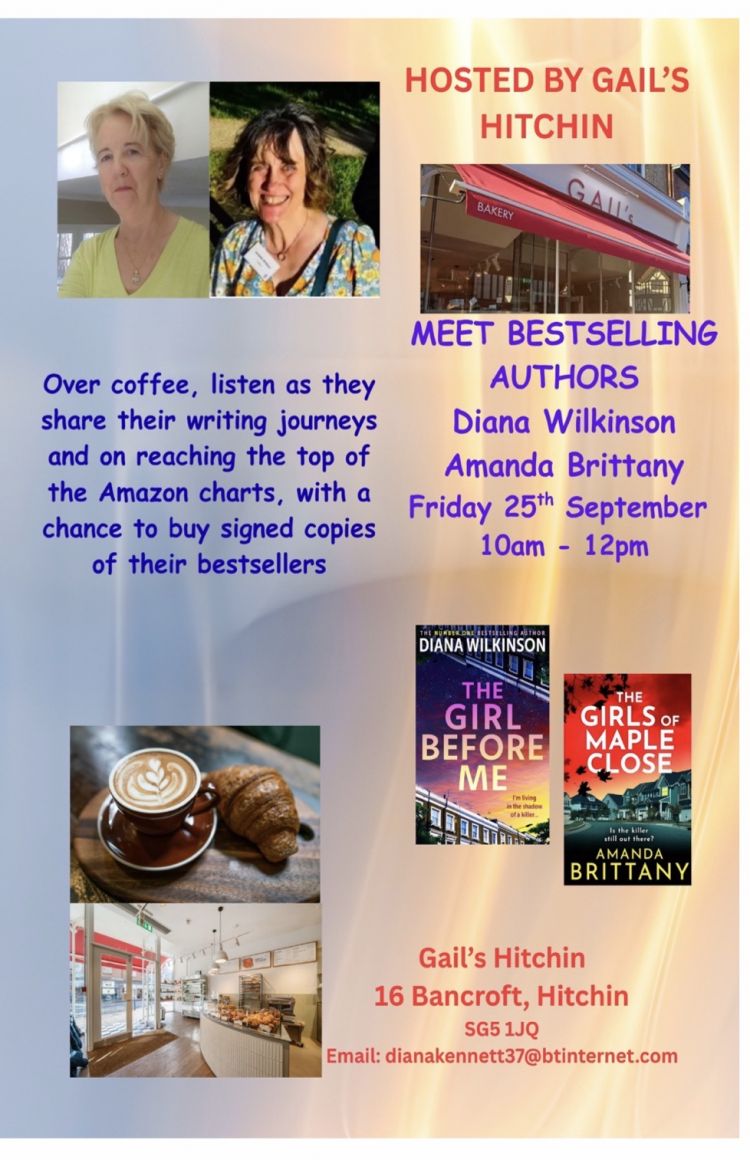 Meet the Authors at Gail's in Hitchim