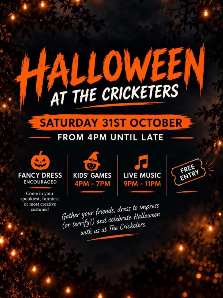 Halloween at the cricketers