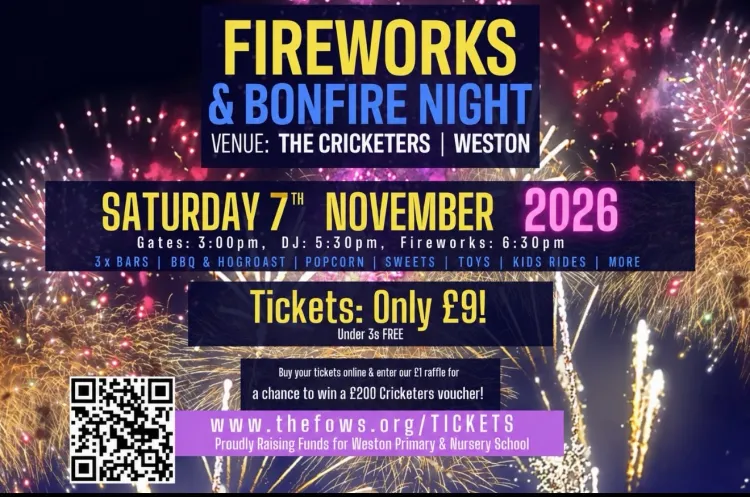 Fireworks cricketers