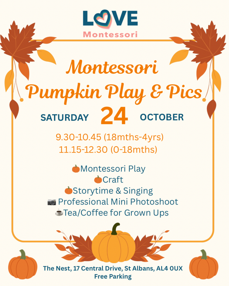 Montessori Pumpkin Play