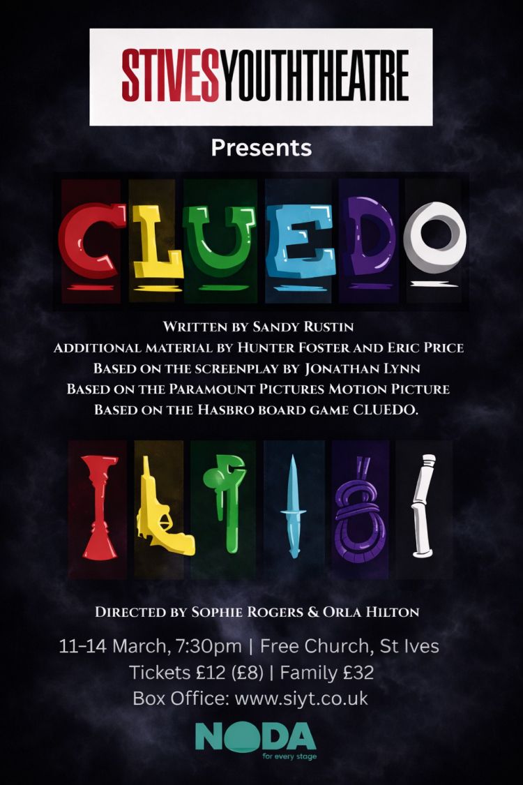 St. Ives Youth Theatre presents Cluedo