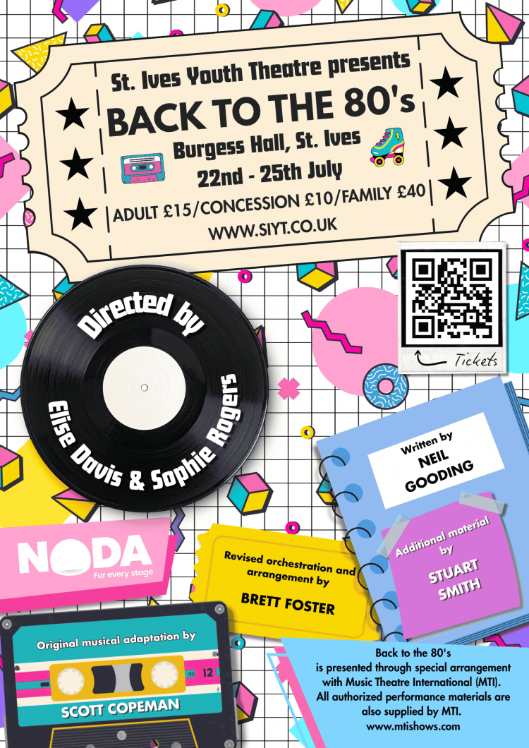 St. Ives Youth Theatre presents Back To The 80's