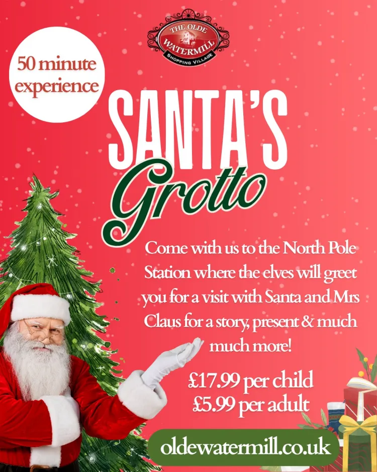 olde watermill santa 2025