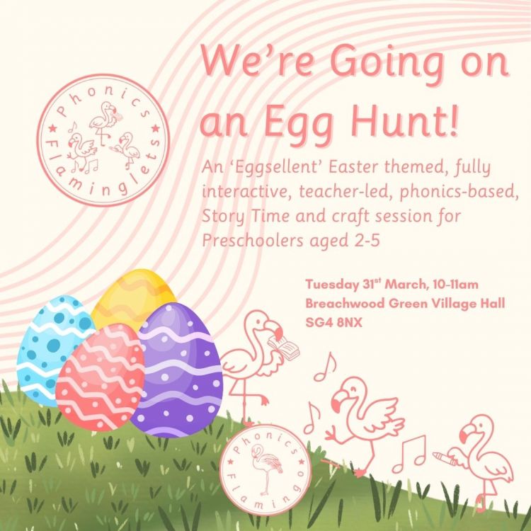Phonics Flaminglets - We're Going on an Egg Hunt