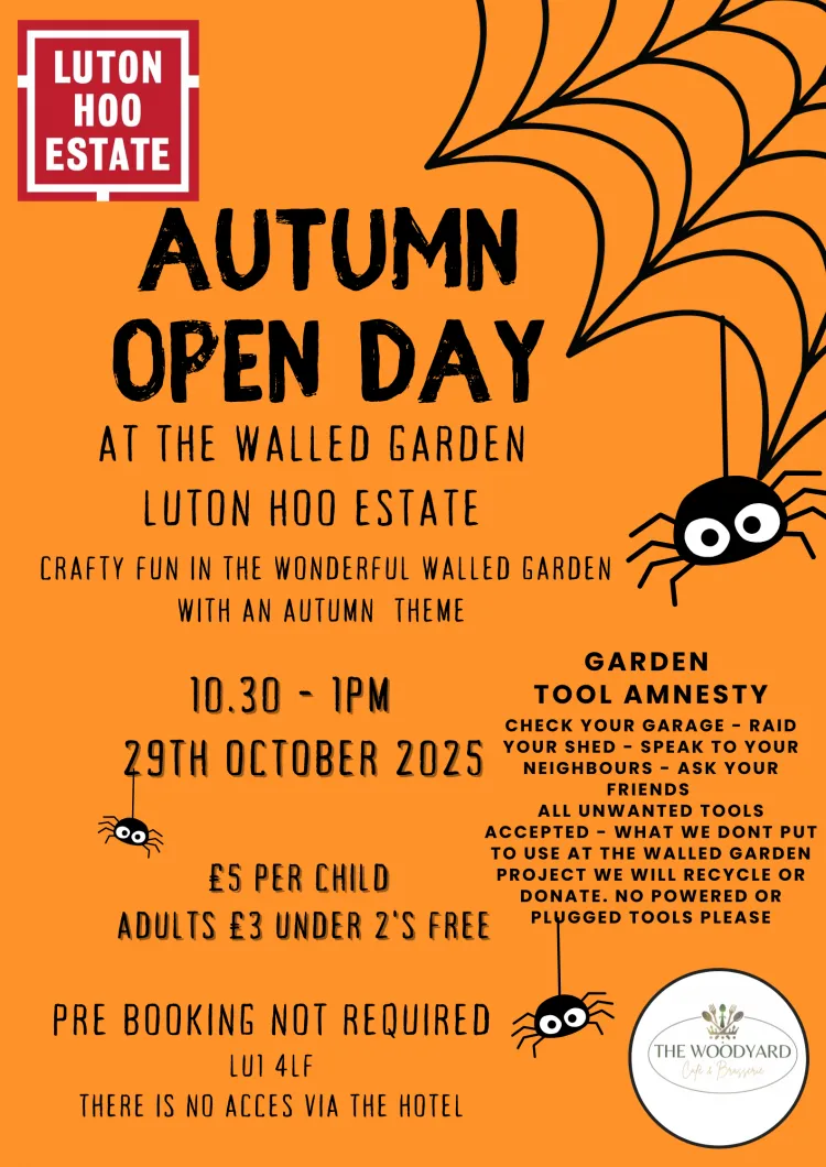 autumn open day luton hoo 291025