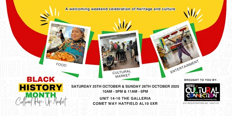 Black History Month Cultural Pop-Up Market & Workshop Weekend