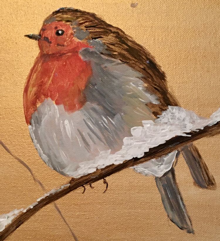 Robin Canvas Painting Workshop