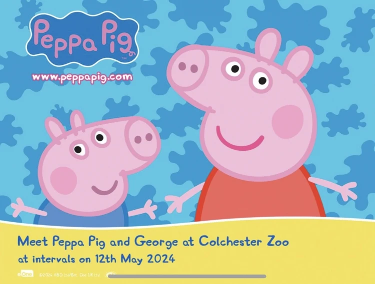 Peppa Pig at Colchester Zoo