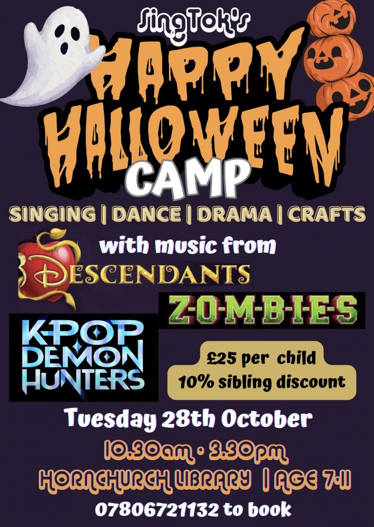 SingTok Halloween Performing Arts Camp