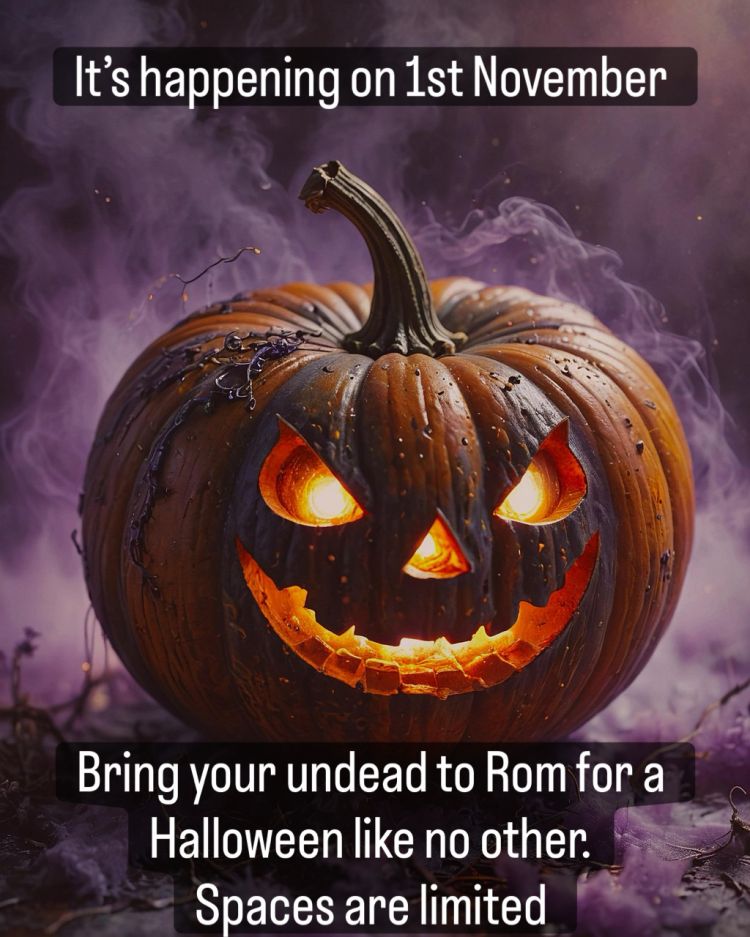 Halloween like no other at Rom skatepark