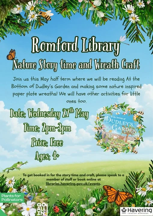 Nature Story Time and Wreath Craft