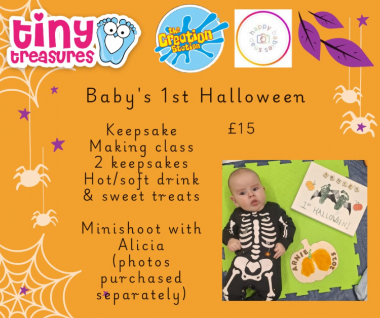 Tiny Treasures- Baby's 1st Halloween