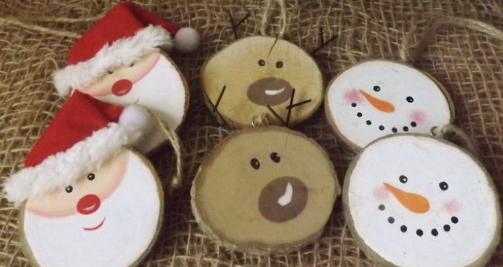 Wooden Christmas Decorations 